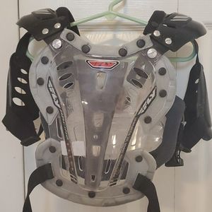 Fly racing chest protector.